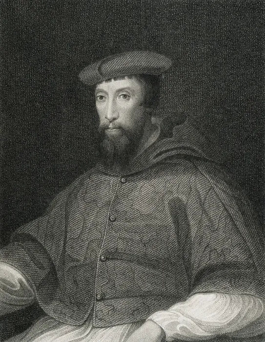 Framed Print : Portrait of Cardinal Reginald Pole Framed Print : Portrait of Cardinal Reginald Pole