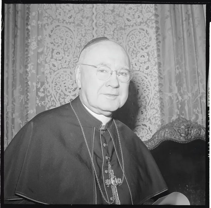Framed Print : Portrait of Cardinal Spellman