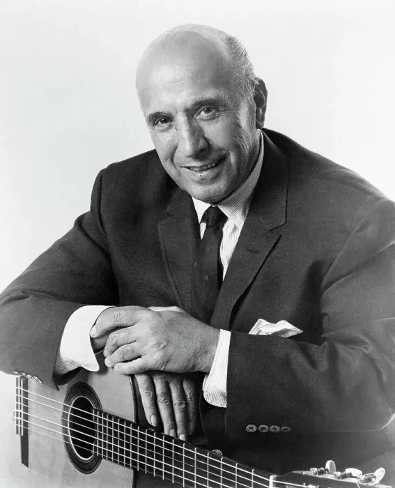 Framed Print : Portrait of Carlos Montoya