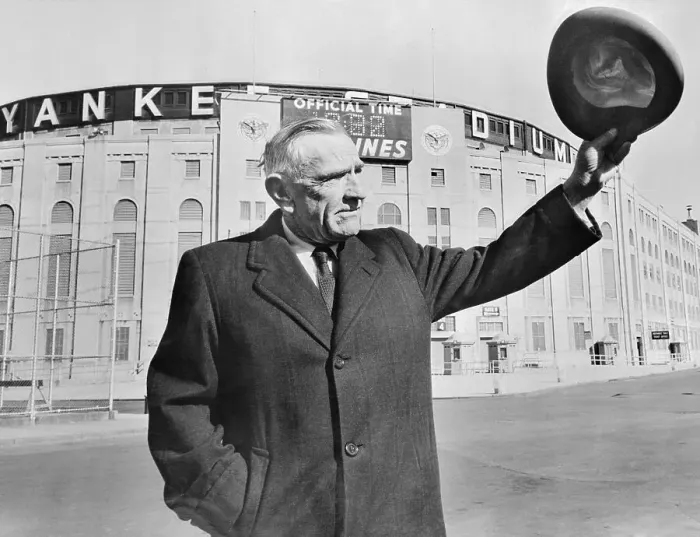 Framed Print : Portrait of Casey Stengel Framed Print : Portrait of Casey Stengel