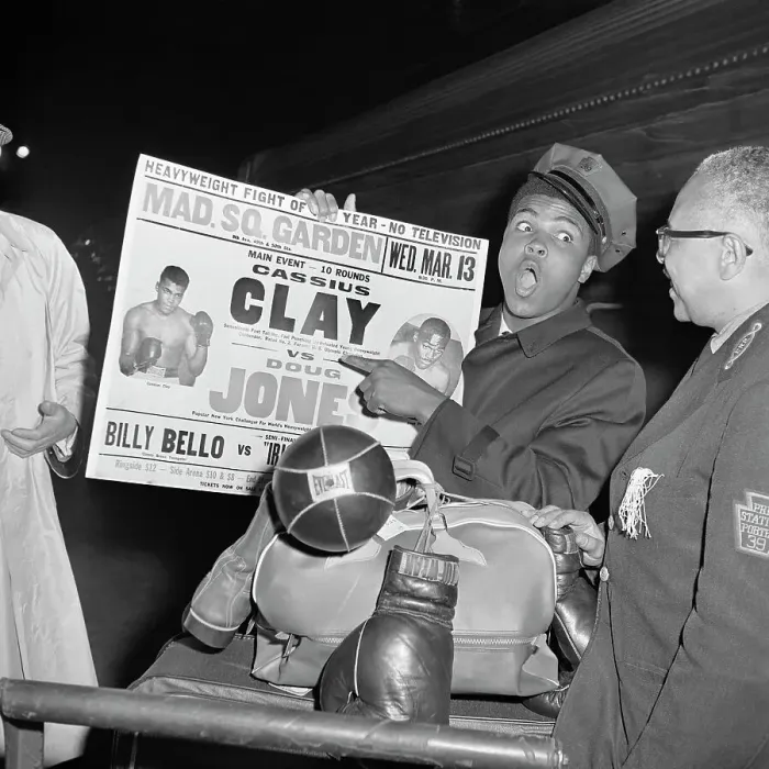 Framed Print : Portrait of Cassius Clay
