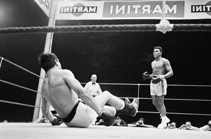 Framed Print : Portrait of Cassius Clay Boxing Karl Mildenberger Framed Print : Portrait of Cassius Clay Boxing Karl Mildenberger