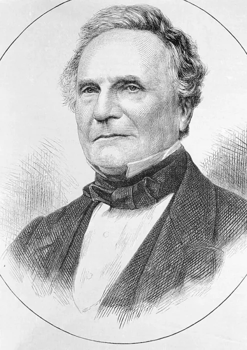 Framed Print : Portrait of Charles Babbage
