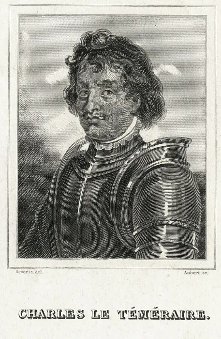 Framed Print : Portrait Of Charles The Bold Framed Print : Portrait Of Charles The Bold
