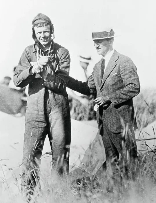 Framed Print : Portrait of Charles Lindbergh with Arm in Sling Framed Print : Portrait of Charles Lindbergh with Arm in Sling