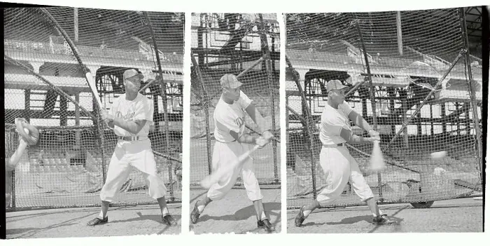 Framed Print : Portrait of Charley Neal Batting Framed Print : Portrait of Charley Neal Batting