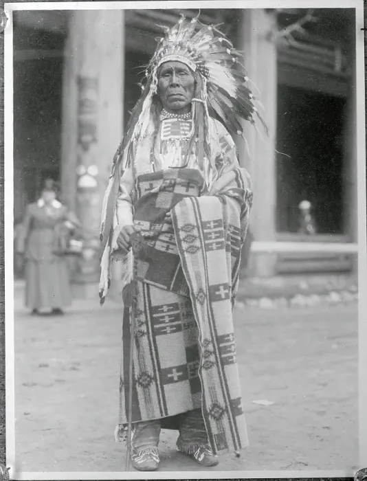Framed Print : Portrait of Chief Three Bears Framed Print : Portrait of Chief Three Bears