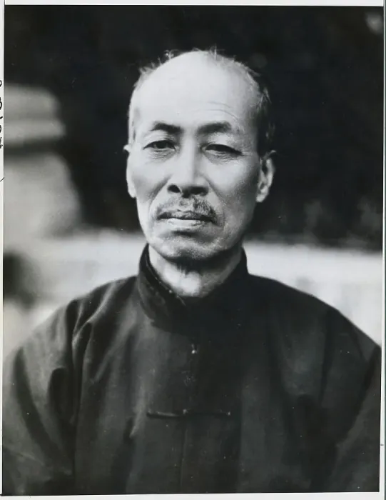 Framed Print : Portrait of Chinese Government Officer Cheng Hsiao-Hsu