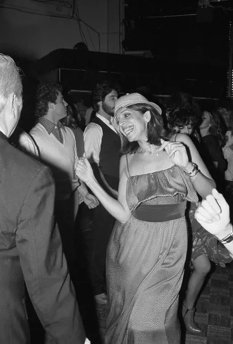 Framed Print : Portrait of Christina Onassis Dancing Framed Print : Portrait of Christina Onassis Dancing