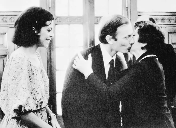 Framed Print : Portrait of Christina Onassis, Sergei Kauzov, and His Mother