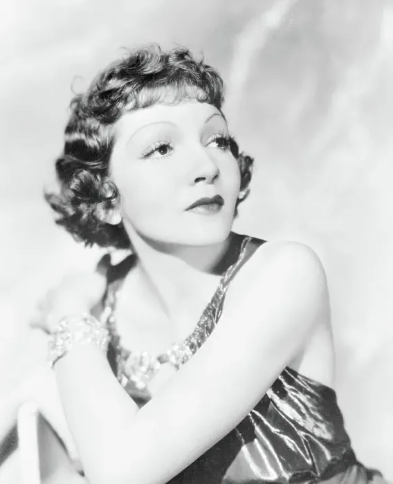 Framed Print : Portrait of Claudette Colbert