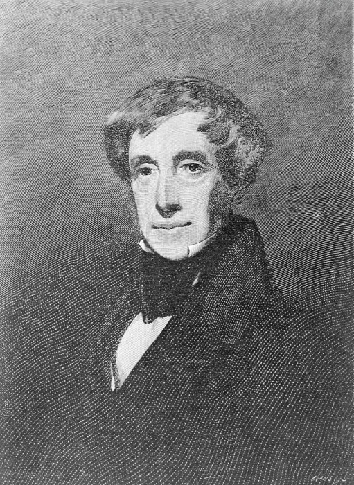 Framed Print : Portrait of Clement C. Moore Framed Print : Portrait of Clement C. Moore