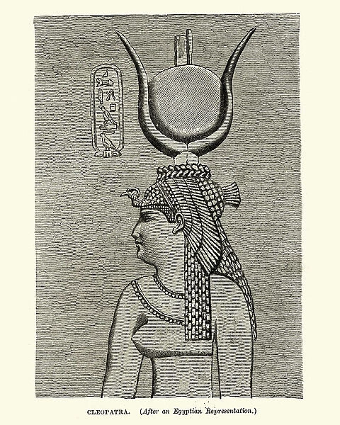 Portrait of Cleopatra