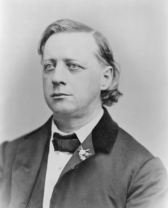Framed Print : Portrait of Clergyman Henry Ward Beecher Framed Print : Portrait of Clergyman Henry Ward Beecher