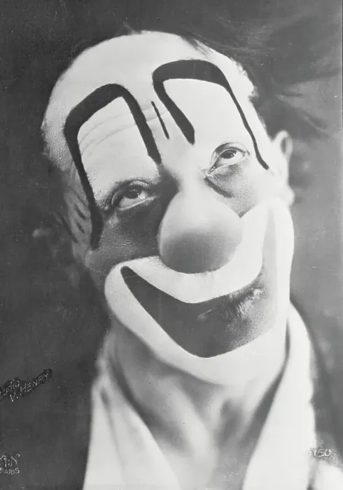Framed Print : Portrait of Clown Framed Print : Portrait of Clown