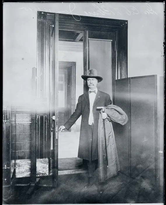 Framed Print : Portrait of Cole L. Blease