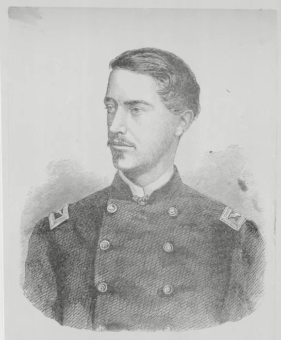 Framed Print : Portrait of Colonel Ulric Dahlgren Framed Print : Portrait of Colonel Ulric Dahlgren