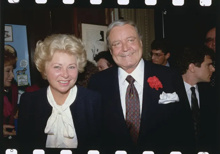Framed Print : Portrait of Comedian Jackie Gleason and Wife at Gathering Framed Print : Portrait of Comedian Jackie Gleason and Wife at Gathering