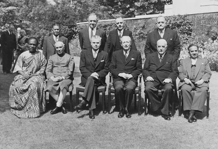 Framed Print : Portrait of Ten Commonwealth Prime Ministers Framed Print : Portrait of Ten Commonwealth Prime Ministers