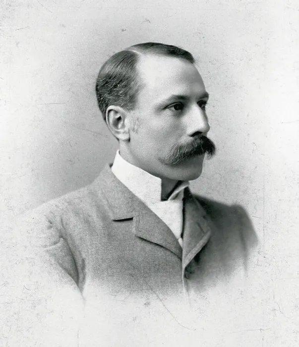 Framed Print : Portrait of Composer Edward Elgar