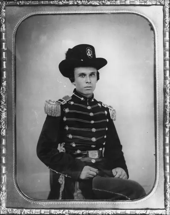 Framed Print : Portrait Of A Confederate Cadet Framed Print : Portrait Of A Confederate Cadet