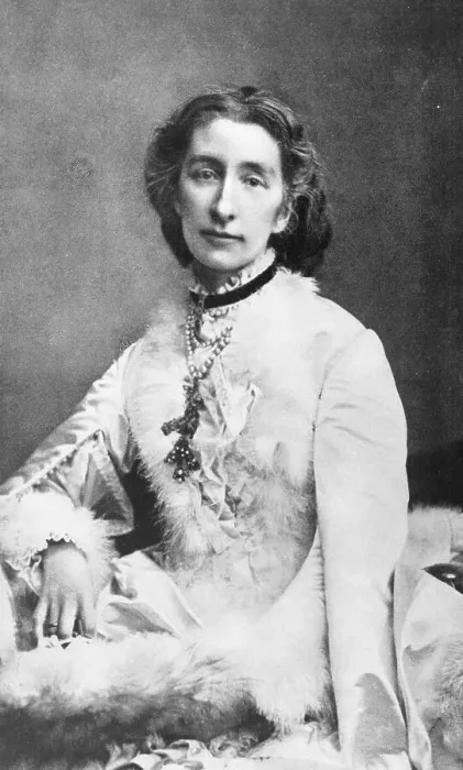 Framed Print : Portrait of Cosima Wagner