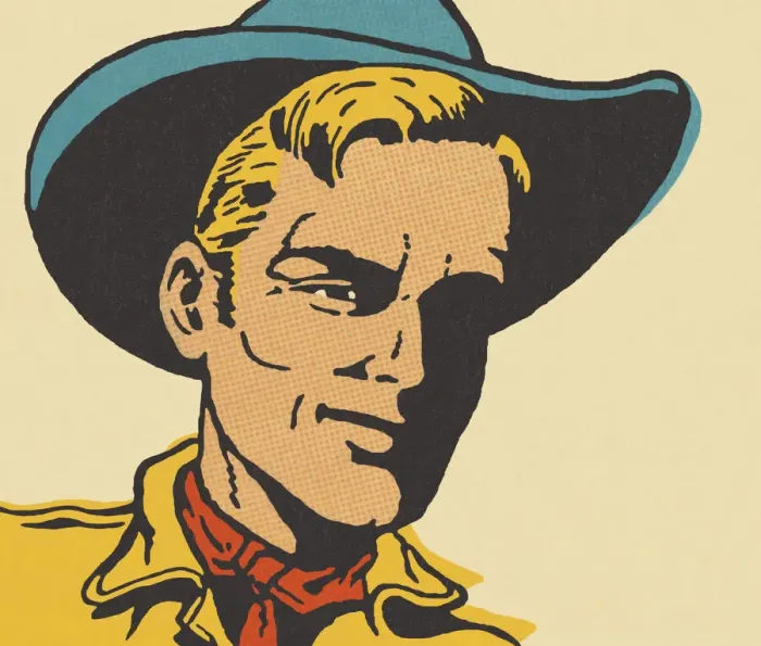 Framed Print : Portrait of a Cowboy Framed Print : Portrait of a Cowboy