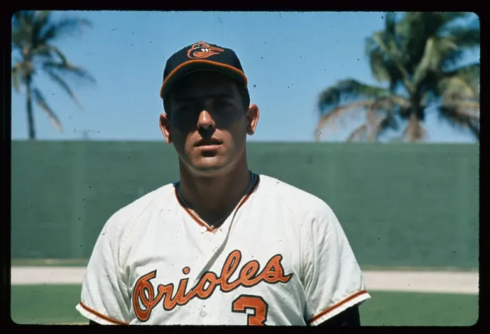 Framed Print : Portrait of Curt Blefary Posing in Orioles Uniform Framed Print : Portrait of Curt Blefary Posing in Orioles Uniform