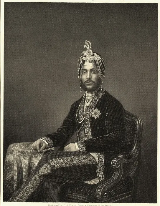 Framed Print : Portrait of Dalip Singh, The Maharajah Framed Print : Portrait of Dalip Singh, The Maharajah