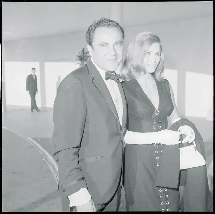Framed Print : Portrait of Bill Dana and Francoise Ruggieri Framed Print : Portrait of Bill Dana and Francoise Ruggieri