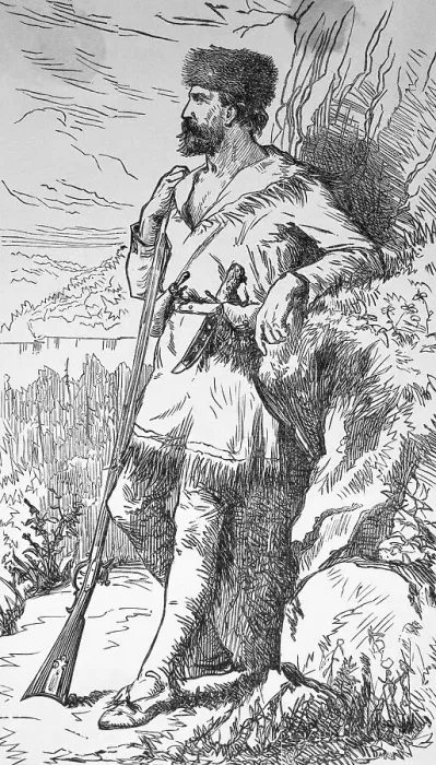 Framed Print : Portrait of Daniel Boone Framed Print : Portrait of Daniel Boone