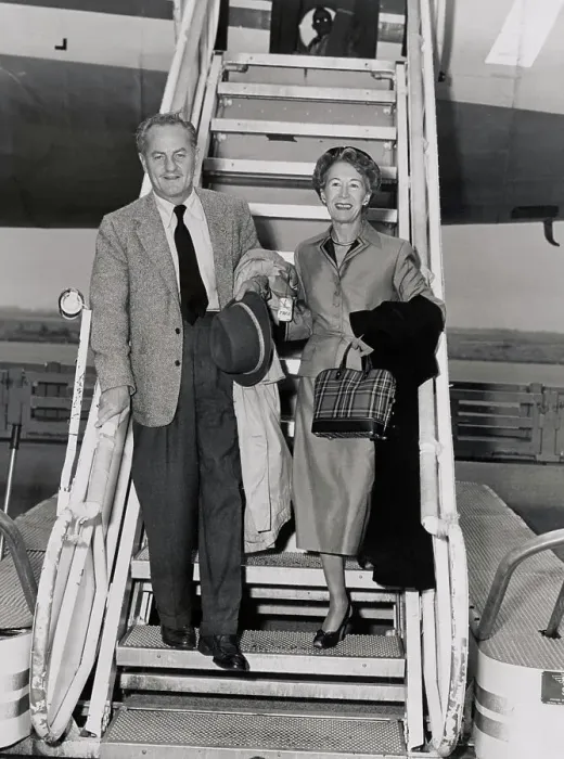 Framed Print : Portrait of Darryl Zanuck and His Wife Framed Print : Portrait of Darryl Zanuck and His Wife
