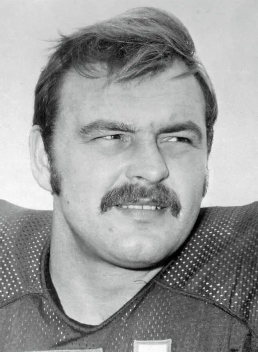 Framed Print : Portrait of Dick Butkus Wearing Football Jersey Framed Print : Portrait of Dick Butkus Wearing Football Jersey