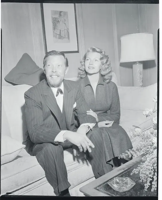 Framed Print : Portrait of Dick Haymes and Rita Hayworth Framed Print : Portrait of Dick Haymes and Rita Hayworth
