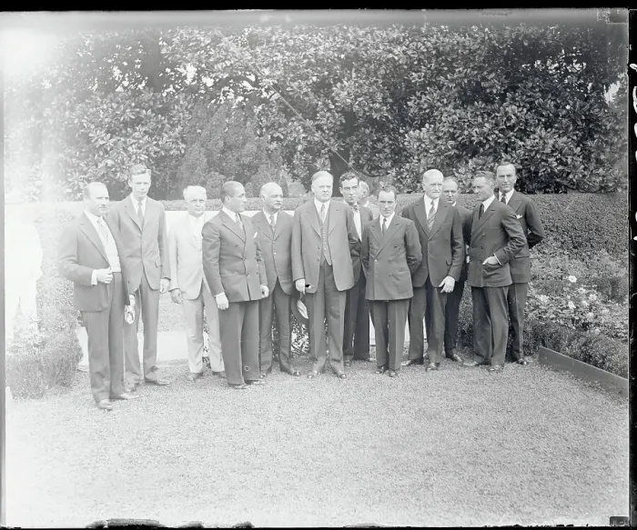 Framed Print : Portrait of Dignitaries Framed Print : Portrait of Dignitaries