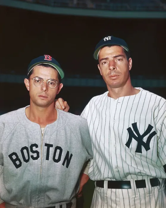 Framed Print : Portrait of Dom DiMaggio and brother Joe Framed Print : Portrait of Dom DiMaggio and brother Joe