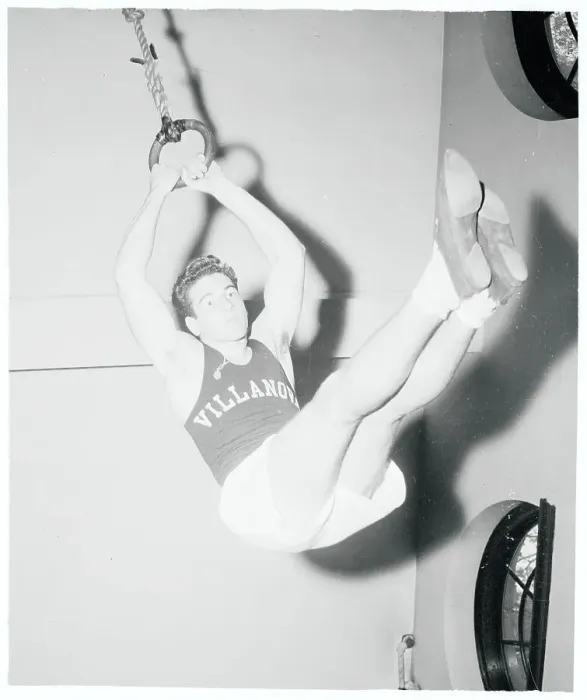 Framed Print : Portrait of Don Bragg Swinging Framed Print : Portrait of Don Bragg Swinging