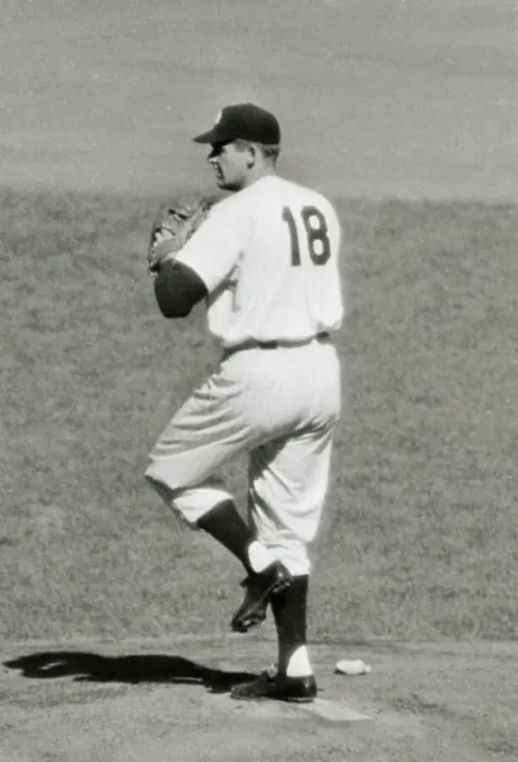 Framed Print : Portrait of Don Larsen Pitching Framed Print : Portrait of Don Larsen Pitching