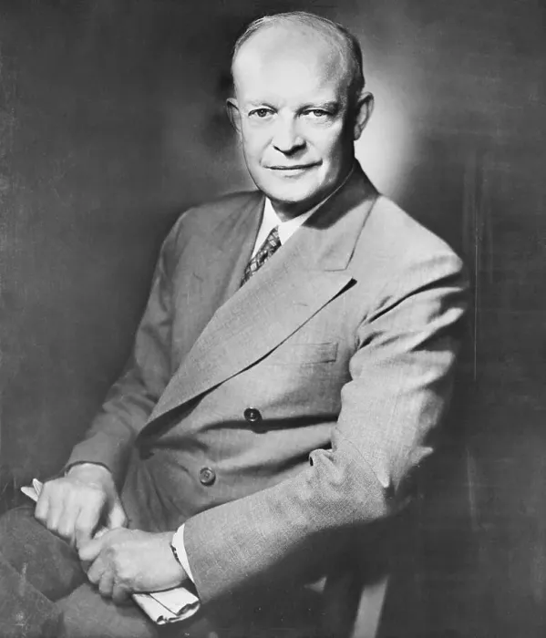 Framed Print : Portrait of Dwight D. Eisenhower Framed Print : Portrait of Dwight D. Eisenhower