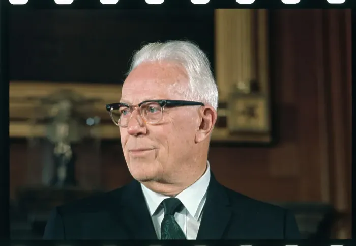 Framed Print : Portrait of Earl Warren Framed Print : Portrait of Earl Warren