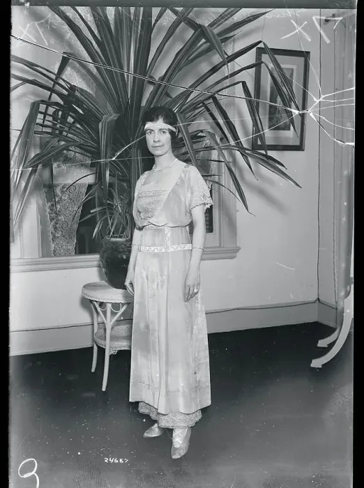 Framed Print : Portrait of Early Socialite of Palm Beach Framed Print : Portrait of Early Socialite of Palm Beach