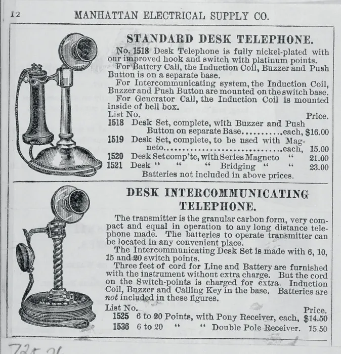 Framed Print : Portrait of Early Telephone Framed Print : Portrait of Early Telephone