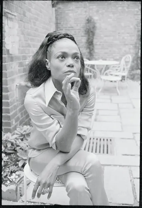 Framed Print : Portrait of Eartha Kitt Framed Print : Portrait of Eartha Kitt