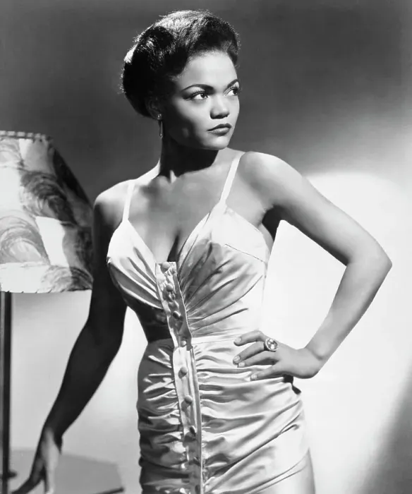 Framed Print : Portrait of Eartha Kitt Framed Print : Portrait of Eartha Kitt