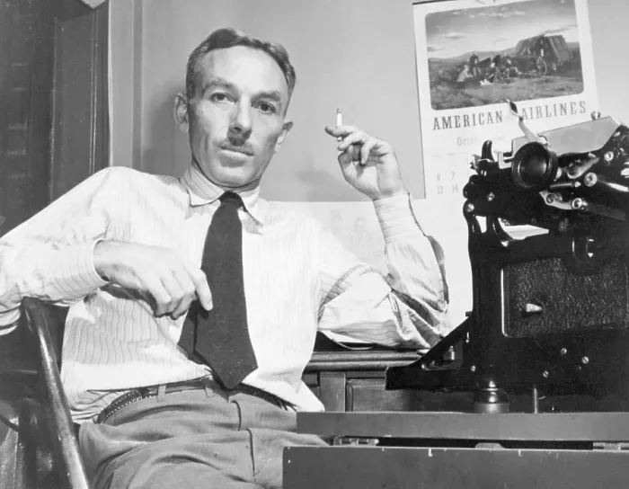 Framed Print : Portrait of E.B. White Framed Print : Portrait of E.B. White
