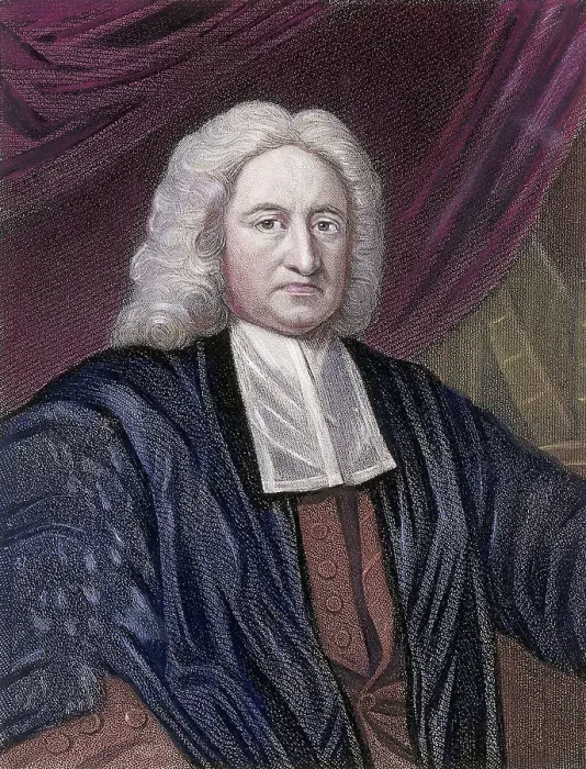 Framed Print : Portrait of Edmond Halley by W.T. Fry Framed Print : Portrait of Edmond Halley by W.T. Fry