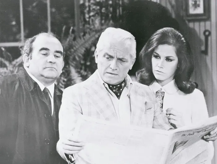Framed Print : Portrait of Edward Asner, Ted Knight and Mary Tyler Moore Framed Print : Portrait of Edward Asner, Ted Knight and Mary Tyler Moore