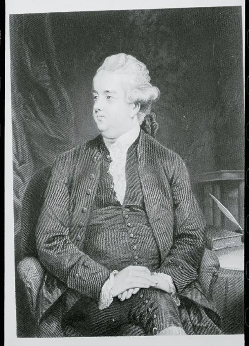 Framed Print : Portrait of Edward Gibbon