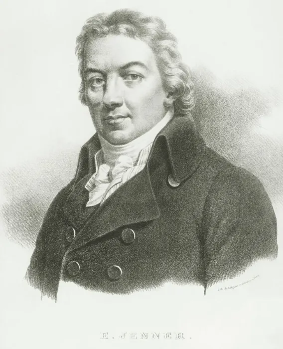 Framed Print : Portrait of Edward Jenner Framed Print : Portrait of Edward Jenner