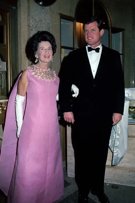 Framed Print : Portrait of Edward Kennedy with His Mother Rose Kennedy Framed Print : Portrait of Edward Kennedy with His Mother Rose Kennedy